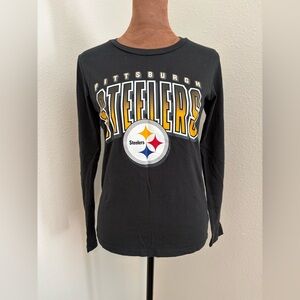 Boys Steelers Long Sleeve T-Shirt